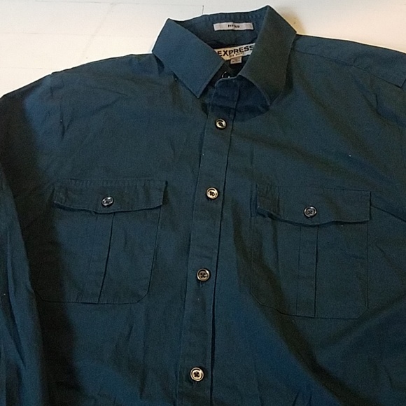 Express 1MX dress shirt - Picture 3 of 4